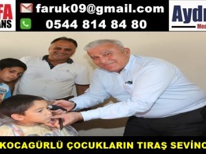 KOCAGÜRLÜ ÇOCUKLARIN TIRAŞ SEVİNCİ