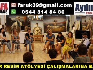 EFELER RESİM ATÖLYESİ BAŞLADI