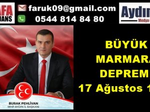MHP Marmara Depremini Unutmadı