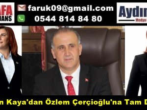 Aytekin KAYA : ÇERÇİOĞLU için Elimi Değil Gövdemi Koyarım