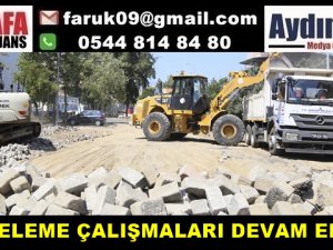 PARKELEME YOZGATLI VE MENDERES MAHALLESİ’NDE DEVAM EDİYOR