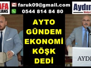 AYTO GÜNDEM EKONOMİ KÖŞK DEDİ