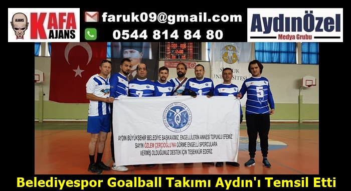 Belediyespor Goalball Takımı Aydın'ı Temsil Etti