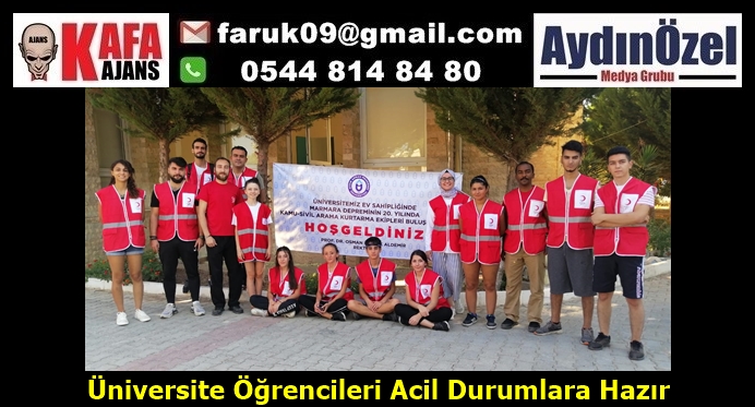 Üniversite Öğrencileri Acil Durumlara Hazır