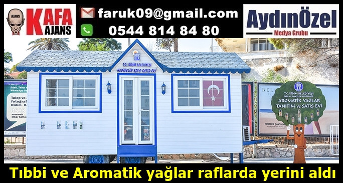 Tıbbi ve Aromatik yağlar raflarda yerini aldı