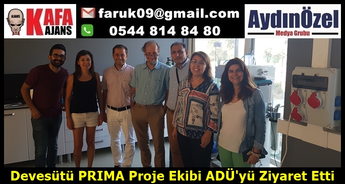 Devesütü PRIMA Proje Ekibi ADÜ'yü Ziyaret Etti