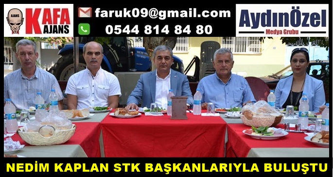 BAŞKAN KAPLAN STK BAŞKANLARIYLA BULUŞTU