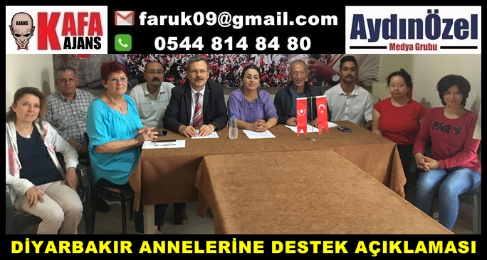 DİYARBAKIR ANNELERİNE DESTEK AÇIKLAMASI