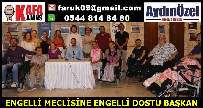 ENGELLİ MECLİSİNE ENGELLİ DOSTU BAŞKAN