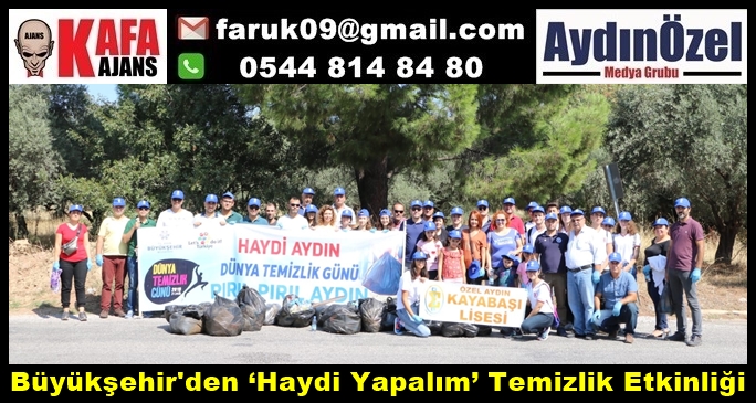 Büyükşehir'den ‘Haydi Yapalım’ Temizlik Etkinliği