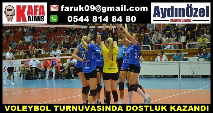 VOLEYBOL TURNUVASINDA DOSTLUK KAZANDI