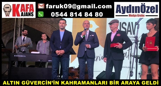 ALTIN GÜVERCİN’İN KAHRAMANLARI BİR ARAYA GELDİ