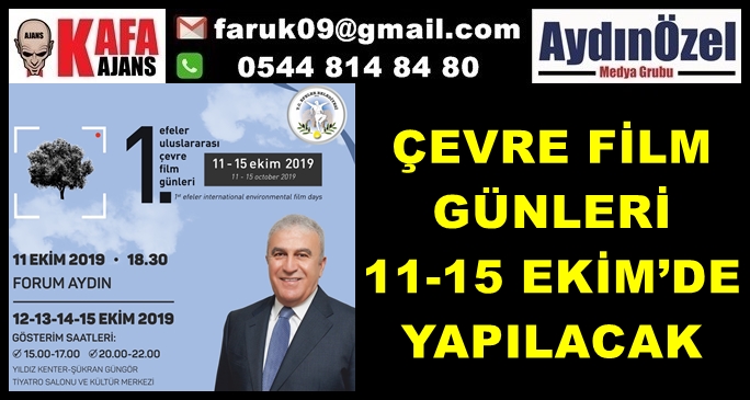 ÇEVRE FİLM GÜNLERİ 11-15 EKİM’DE YAPILACAK