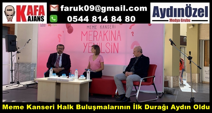 Meme Kanseri Halk Buluşmalarının İlk Durağı Aydın Oldu