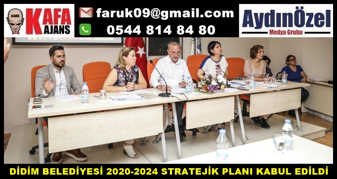 DİDİM BELEDİYESİ 2020-2024 STRATEJİK PLANI KABUL EDİLDİ