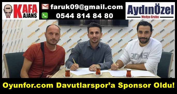 Oyunfor.com Davutlarspor’a Sponsor Oldu!