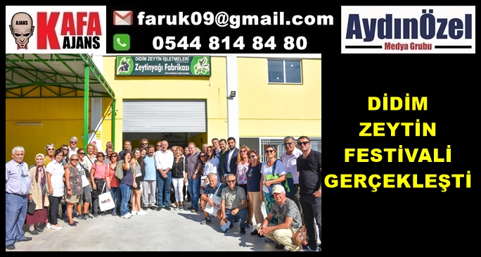 DİDİM ZEYTİN FESTİVALİ GERÇEKLEŞTİ