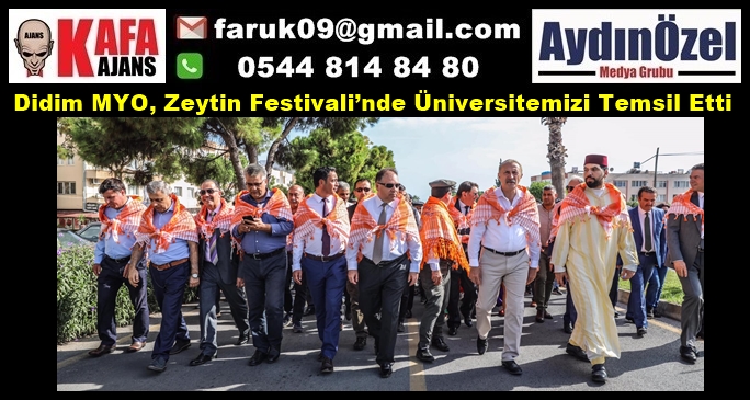 Didim MYO, Zeytin Festivali’nde ADÜ'yü Temsil Etti