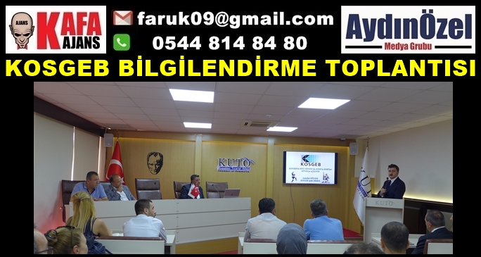 KOSGEB BİLGİLENDİRME TOPLANTISI