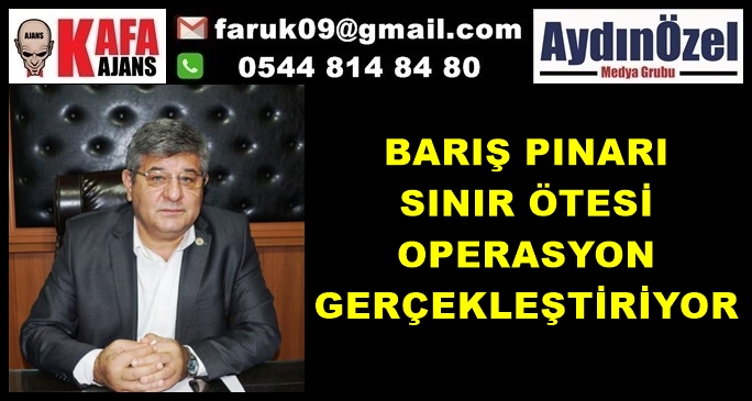 BARIŞ PINARI SINIR ÖTESİ OPERASYON GERÇEKLEŞTİRİYOR