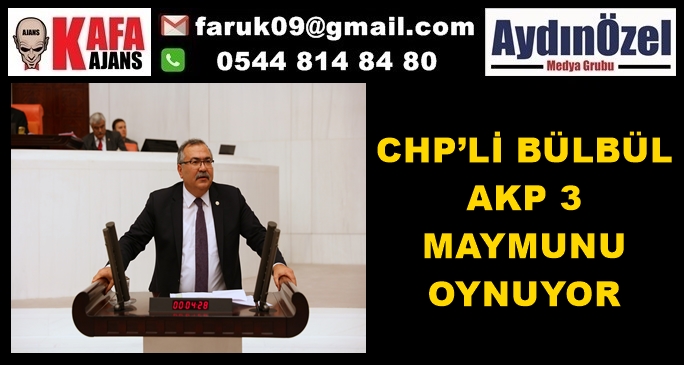 CHP’Lİ BÜLBÜL AKP 3 MAYMUNU OYNUYOR