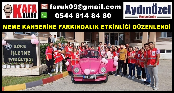 MEME KANSERİNE FARKINDALIK ETKİNLİĞİ DÜZENLENDİ