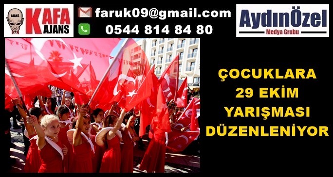 ÇOCUKLARA 29 EKİM YARIŞMASI DÜZENLENİYOR