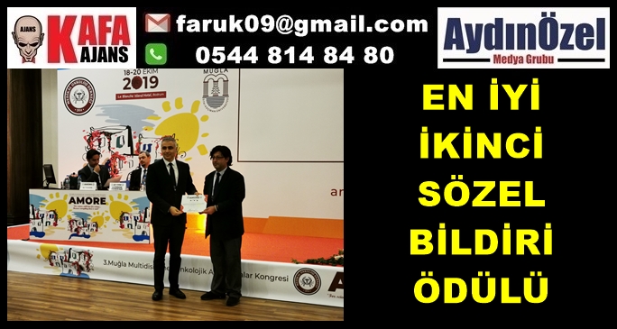 EN İYİ İKİNCİ SÖZEL BİLDİRİ ÖDÜLÜ