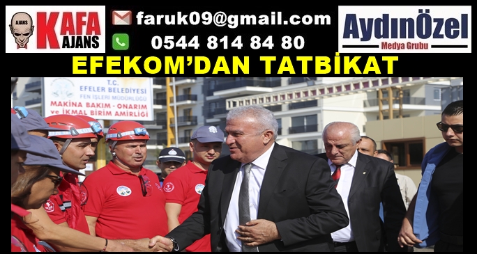 EFEKOM’DAN TATBİKAT