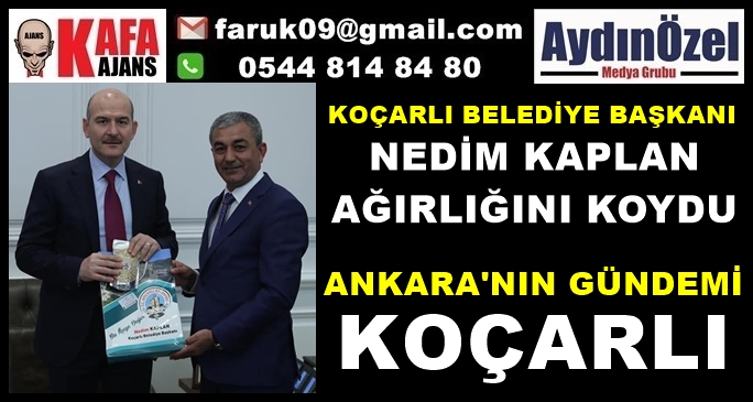 BAŞKAN KAPLAN BAKANLARA KOÇARLIYI ANLATIYOR