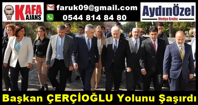 Başkan ÇERÇİOĞLU Yolunu Şaşırdı