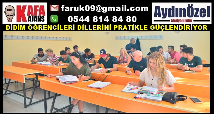 DİDİM ÖĞRENCİLERİ DİLLERİNİ PRATİKLE GÜÇLENDİRİYOR