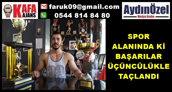 SPOR  ALANINDA Kİ BAŞARILAR ÜÇÜNCÜLÜKLE TAÇLANDI