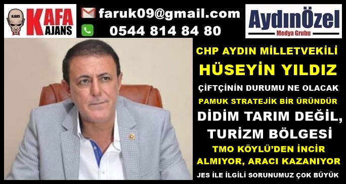 HÜSEYİN YILDIZ : ÇİFTÇİNİN DURUMU NE OLACAK