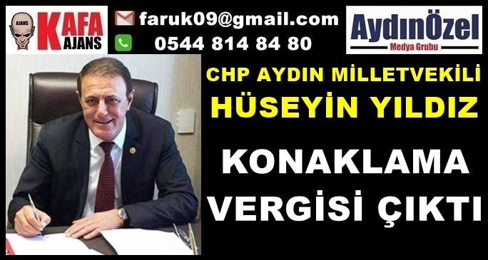 HÜSEYİN YILDIZ : KONAKLAMA VERGİSİ ÇIKTI