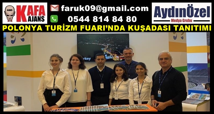 POLONYA TURİZM FUARI’NDA KUŞADASI TANITIMI