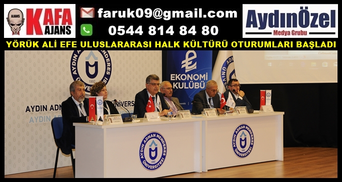 YÖRÜK ALİ EFE ULUSLARARASI HALK KÜLTÜRÜ OTURUMLARI BAŞLADI