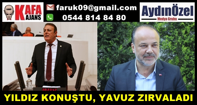 HÜSEYİN YILDIZ TARIMI KONUŞTU METİN YAVUZ ZIRVALADI