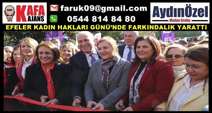 EFELER KADIN HAKLARI GÜNÜ’NDE FARKINDALIK YARATTI