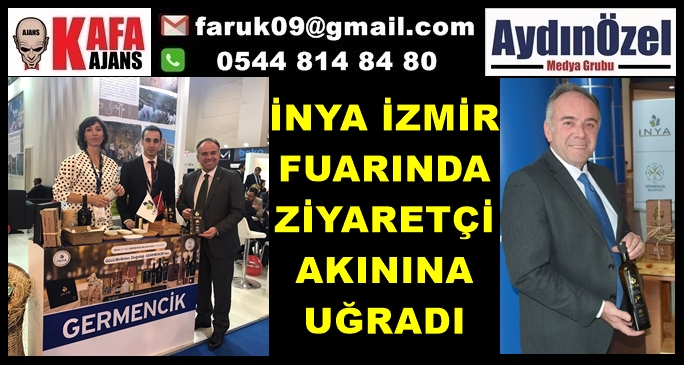 İNYA İZMİR FUARINDA ZİYARETÇİ AKININA UĞRADI