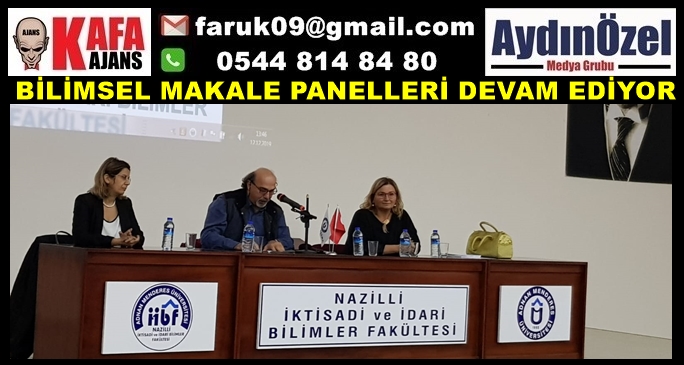 BİLİMSEL MAKALE PANELLERİ DEVAM EDİYOR