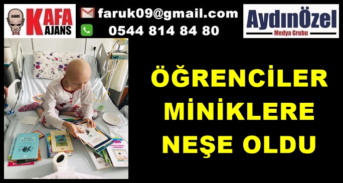 ÖĞRENCİLER MİNİKLERE NEŞE OLDU