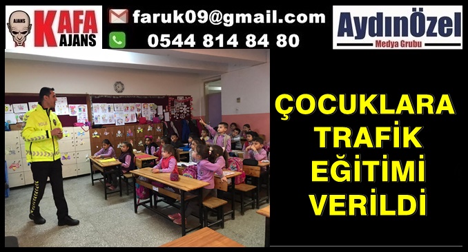 ÇOCUKLARA TRAFİK EĞİTİMİ VERİLDİ