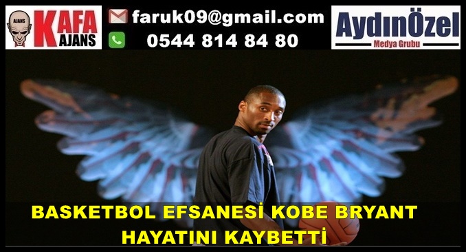 BASKETBOL EFSANESİ KOBE BRYANT HAYATINI KAYBETTİ