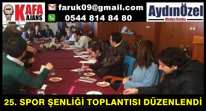 25. SPOR ŞENLİĞİ TOPLANTISI DÜZENLENDİ