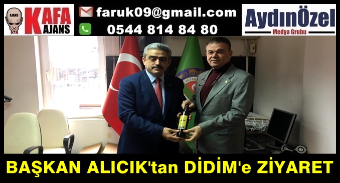 BAŞKAN ALICIK'tan DİDİM'e ZİYARET