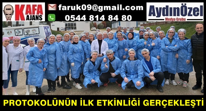 PROTOKOLÜNÜN İLK ETKİNLİĞİ GERÇEKLEŞTİ