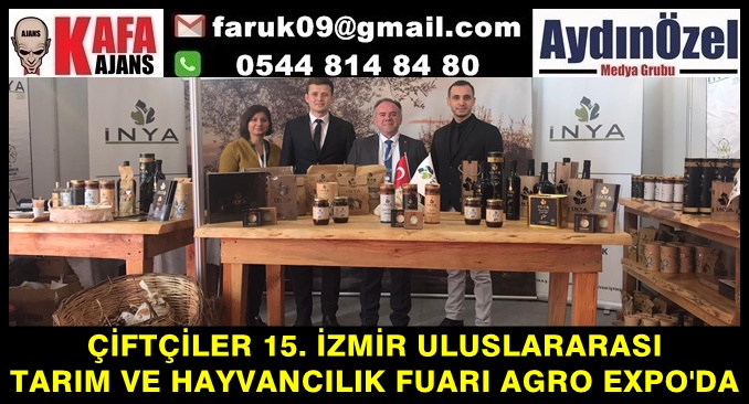 ÇİFTÇİLER 15. İZMİR ULUSLARARASI TARIM VE HAYVANCILIK FUARI AGRO EXPO'DA