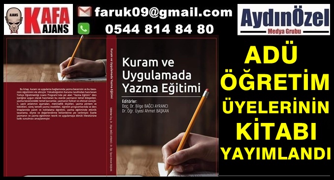 ADÜ ÖĞRETİM ÜYELERİNİN KİTABI YAYIMLANDI