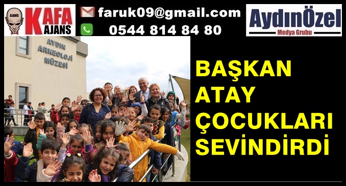 BAŞKAN ATAY ÇOCUKLARI SEVİNDİRDİ